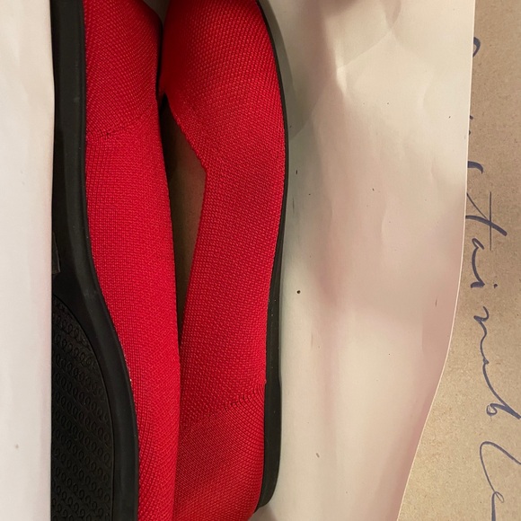 Rothy's Shoes - Rothy's Bright Red Flats